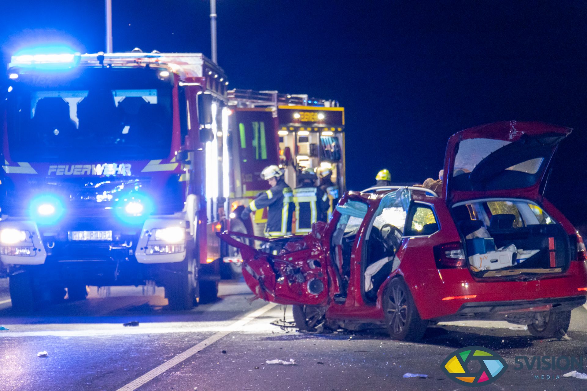 Schwerer Unfall L3018